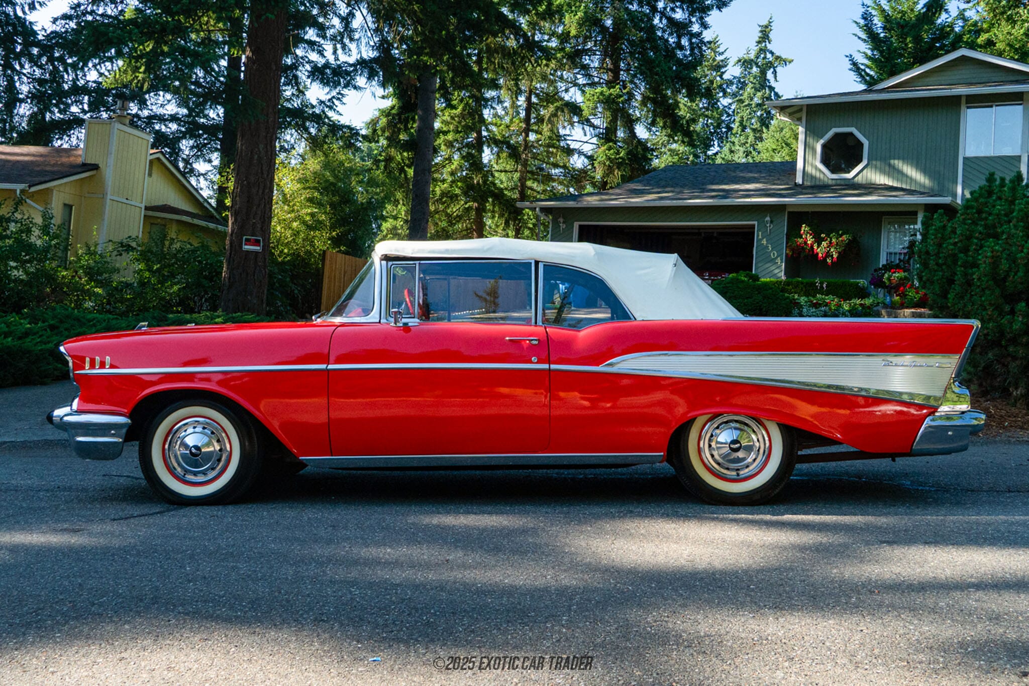 レッドトップ 1957 Chevrolet Bel Air Convertible for Sale | Exotic Car Trader